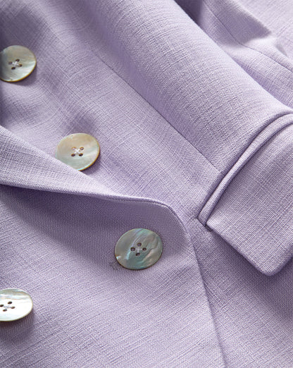 Veronica Beard | Miller Dickey Jacket in Soft Lilac Soft Lilac