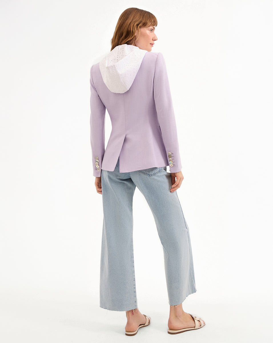 Veronica Beard | Miller Dickey Jacket in Soft Lilac Soft Lilac