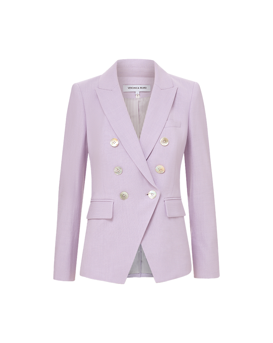 Veronica Beard | Miller Dickey Jacket in Soft Lilac Soft Lilac