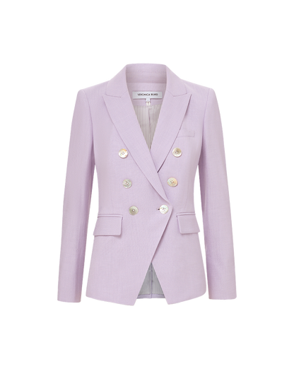 Veronica Beard | Miller Dickey Jacket in Soft Lilac Soft Lilac