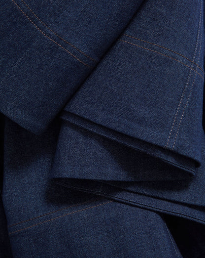 Veronica Beard | Dulce Denim Midi Dress in Midnight Wash Midnight Wash