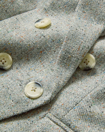 Veronica Beard | Miller Dickey Jacket in Antique Blue Melange Antique Blue Melange
