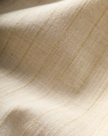 Veronica Beard | Jude Metallic Pinstripe Pant in Natural/Gold Natural/Gold
