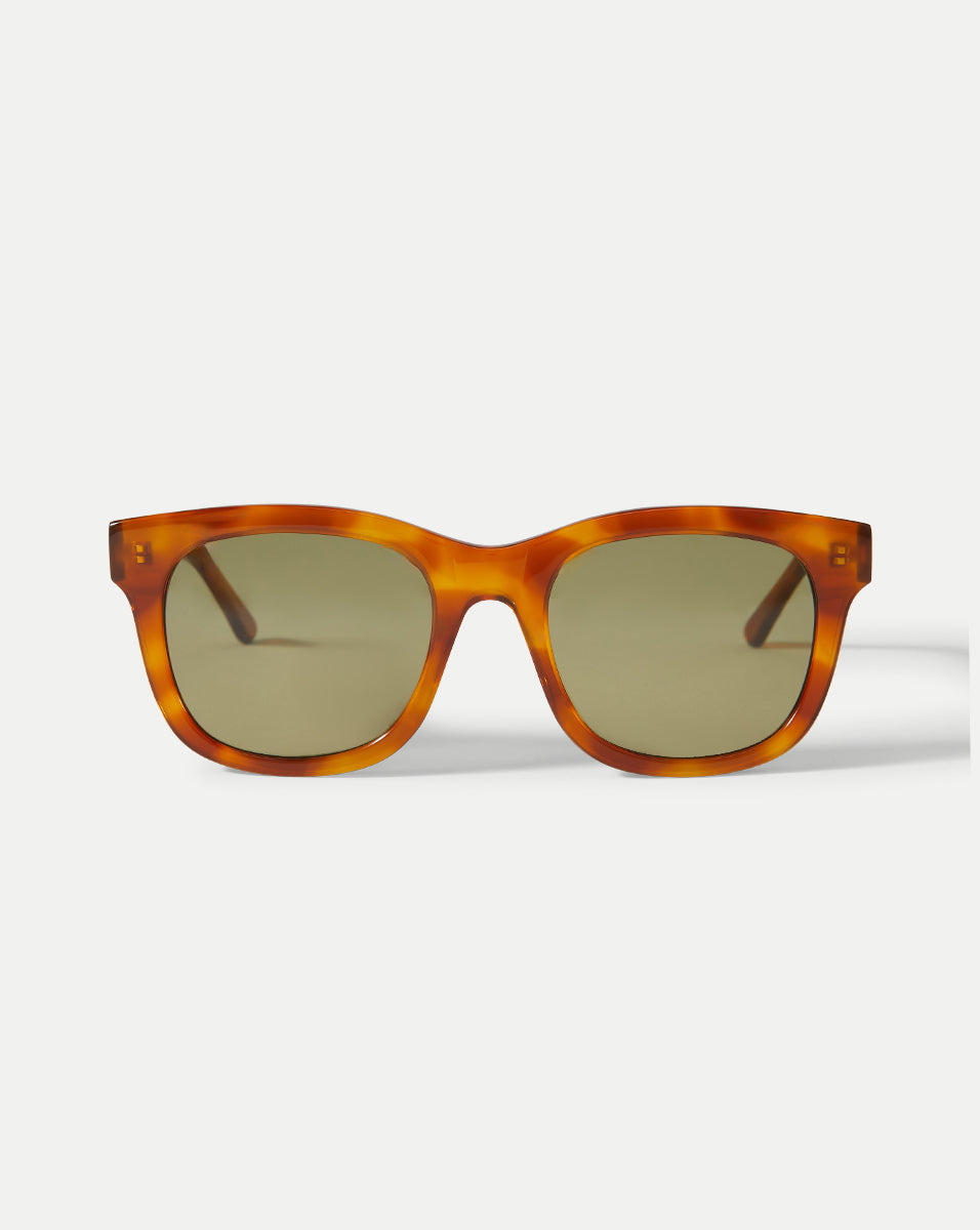 Veronica Beard | Jane Square-Frame Sunglasses in Honey Honey