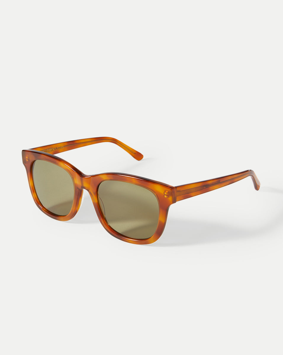 Veronica Beard | Jane Square-Frame Sunglasses in Honey Honey