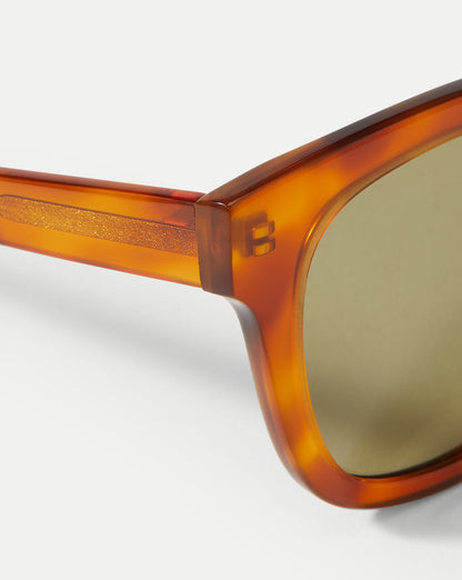 Veronica Beard | Jane Square-Frame Sunglasses in Honey Honey