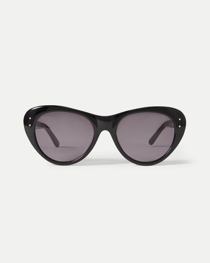 Veronica Beard | Edie Cat-Eye Sunglasses in Black Black