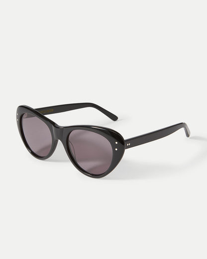 Veronica Beard | Edie Cat-Eye Sunglasses in Black Black