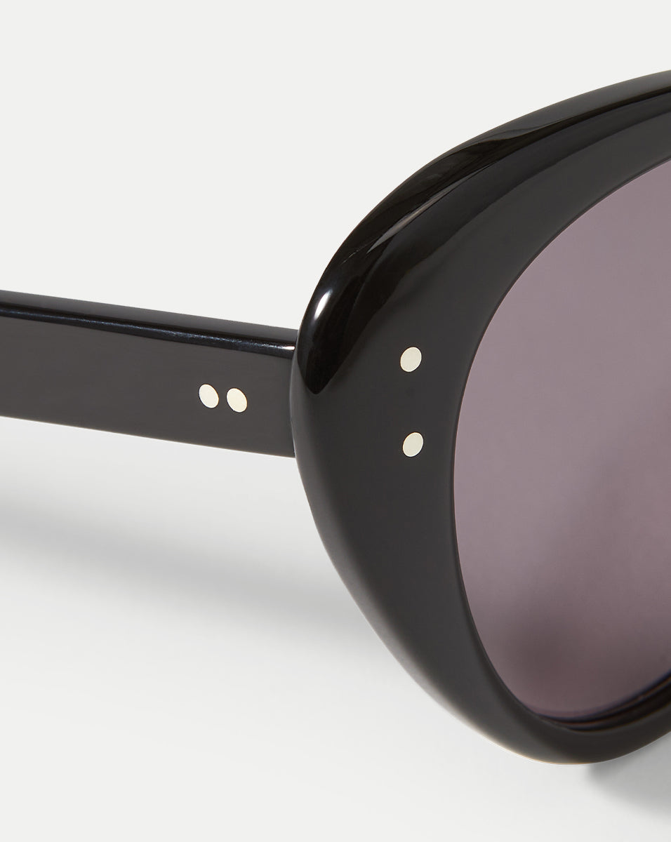 Veronica Beard | Edie Cat-Eye Sunglasses in Black Black
