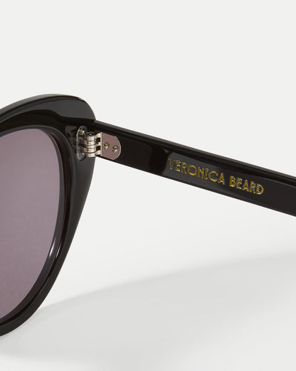 Veronica Beard | Edie Cat-Eye Sunglasses in Black Black
