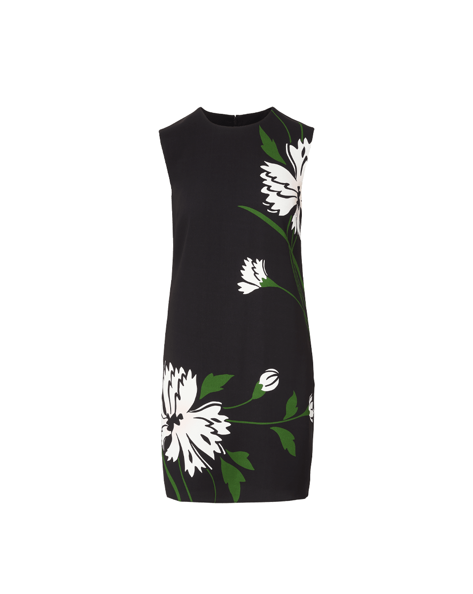 Veronica Beard | Cromwell Shift Dress in Black Multi Black Multi