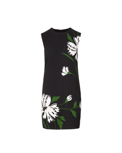 Veronica Beard | Cromwell Shift Dress in Black Multi Black Multi