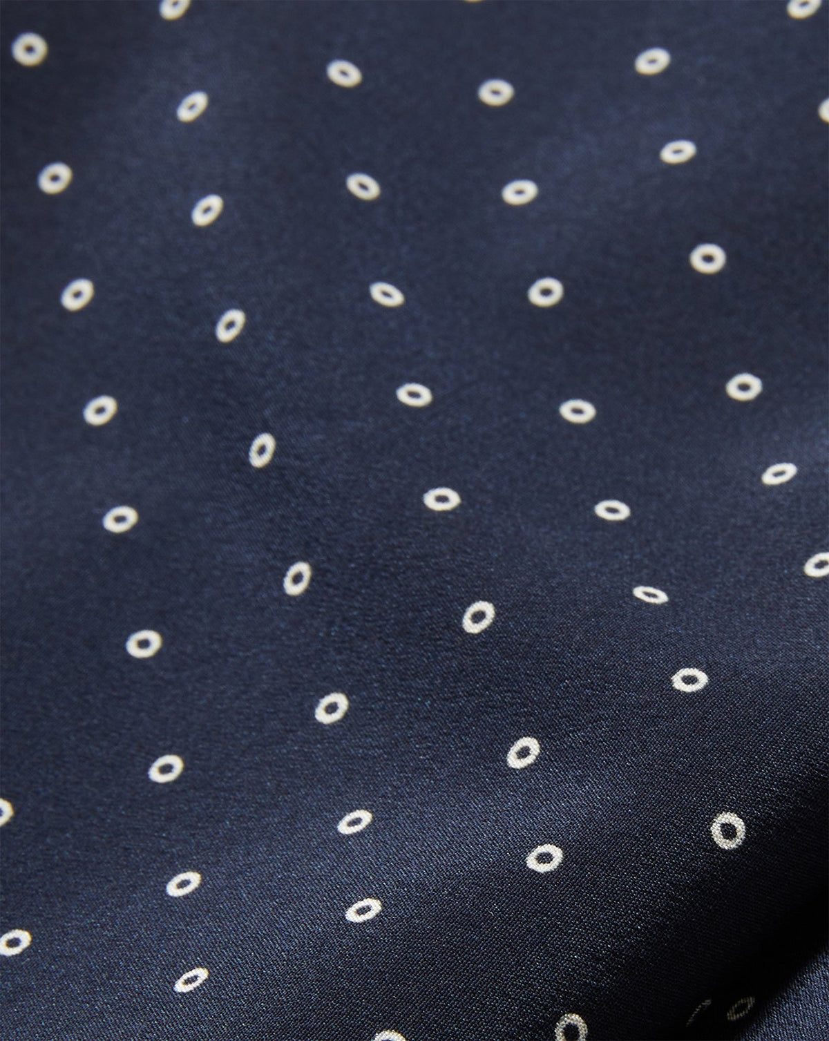 Veronica Beard | Kovi Halter Top in Navy Polka Dots Navy Multi