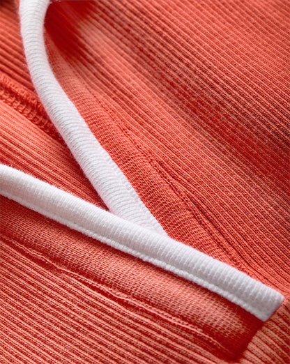 Veronica Beard | Darien Midi Dress in Coral Persimmon