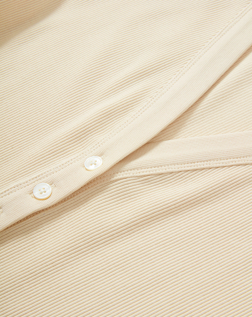 Veronica Beard | Dekalb Short-Sleeve Top in Limestone Limestone