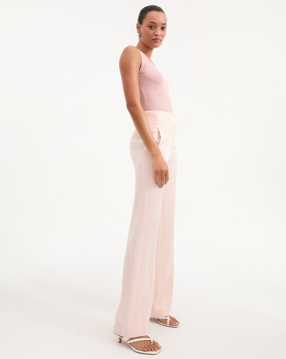 Veronica Beard | Sid Knit Tank Top in Pink | Pullover Pink Clay