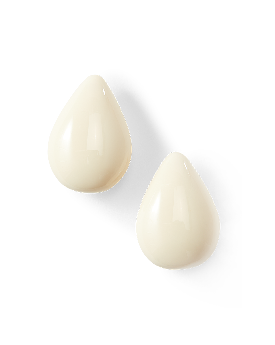 Veronica Beard | Musgrave Teardrop Earrings in Ivory Ivory