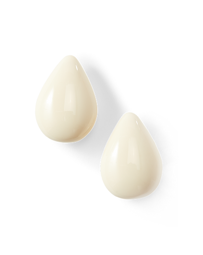 Veronica Beard | Musgrave Teardrop Earrings in Ivory Ivory