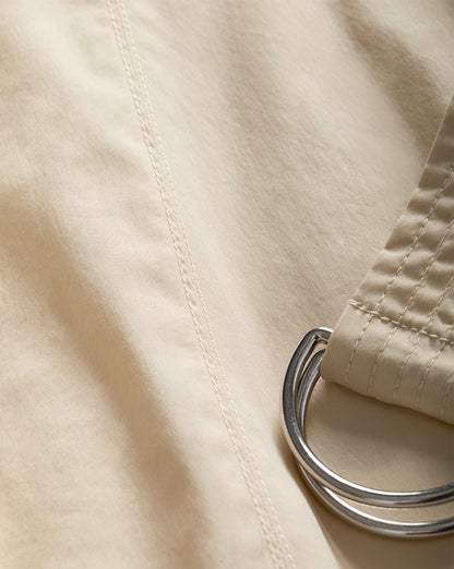 Veronica Beard | Facia A-Line Midi Skirt in Limestone Limestone