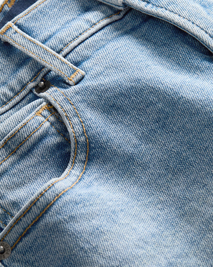 Veronica Beard | Cameron Raw Hem Bootcut Jean in Riviera Breeze Riviera Breeze