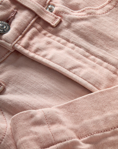 Veronica Beard | Carson Kick-Flare Jean in Pink Shell Stoned Pink Shell