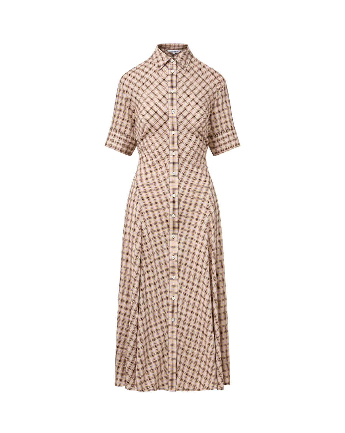 Veronica Beard | Perenna Plaid Shirtdress in Elderberry Multi Elderberry Multi