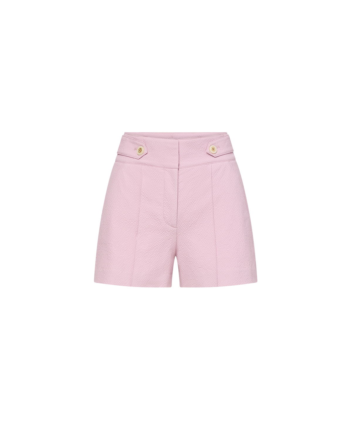 Veronica Beard | Runo Seersucker Short in Pale Orchid Haze Pale Orchid Haze