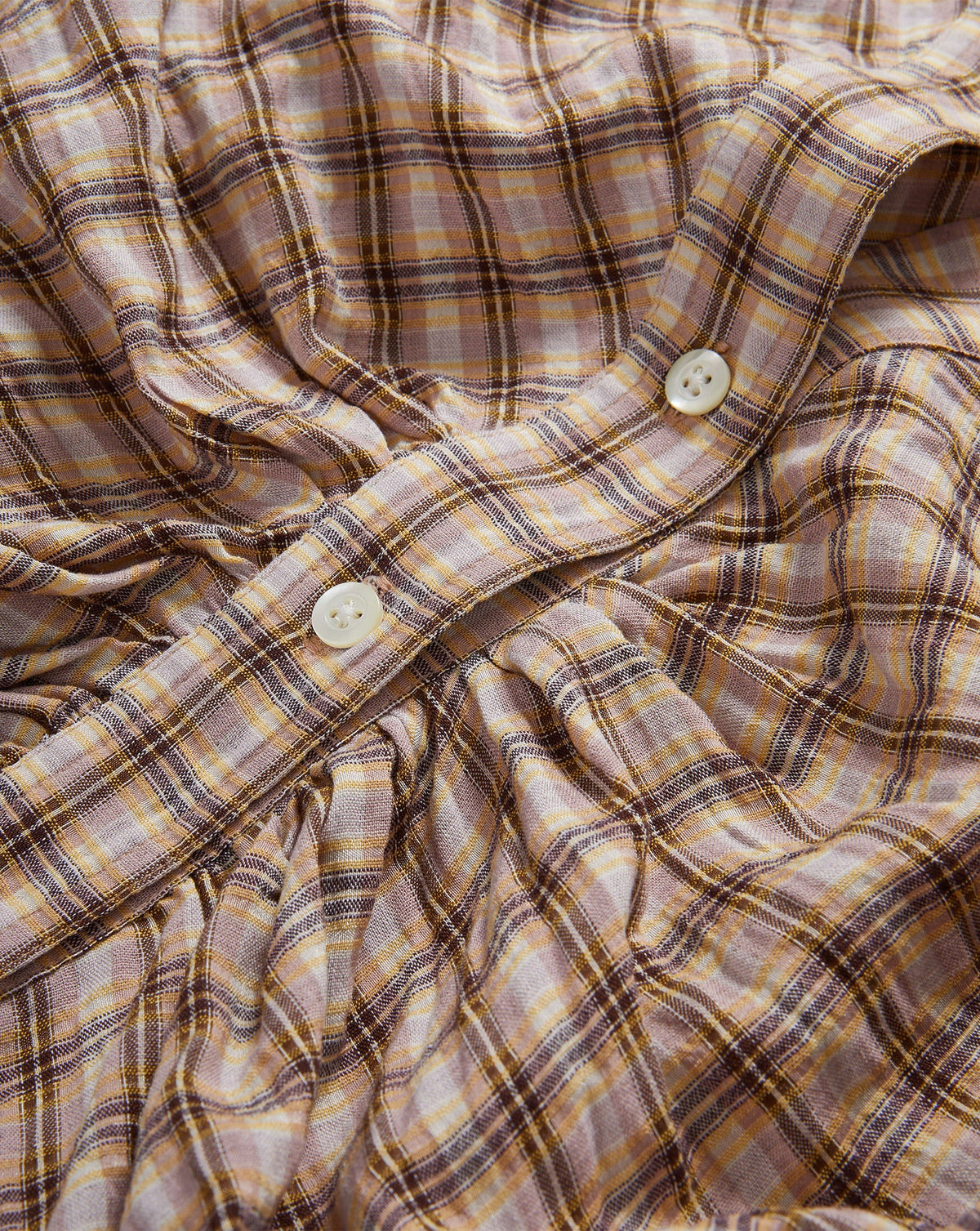 Veronica Beard | Devra Button-Down Shirt in Purple Plaid Elderberry Multi Elderberry Multi