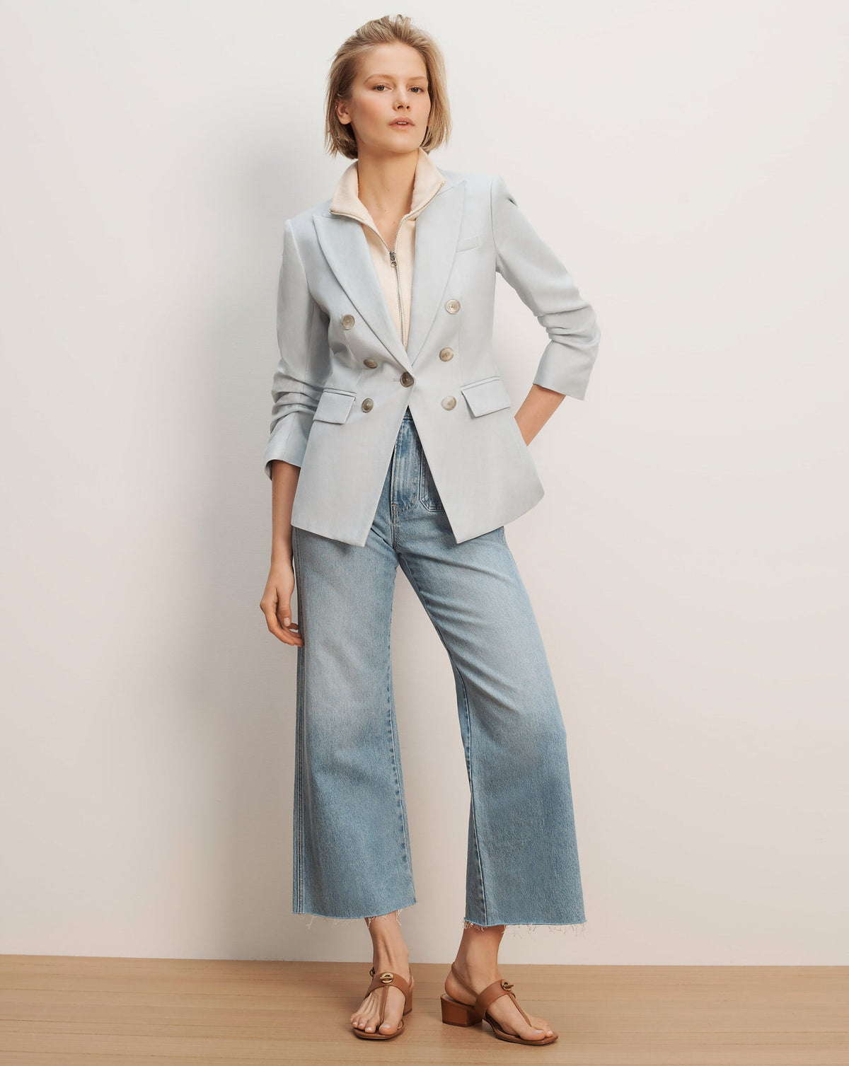 Veronica Beard | Tomi Dickey Jacket in River Mist River Mist