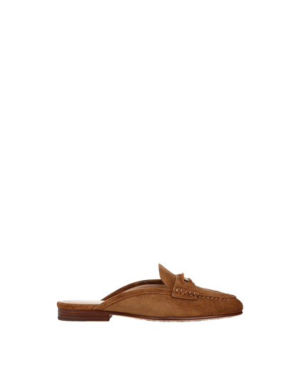 Veronica Beard | Penny Suede Mule in Hazelwood Hazelwood