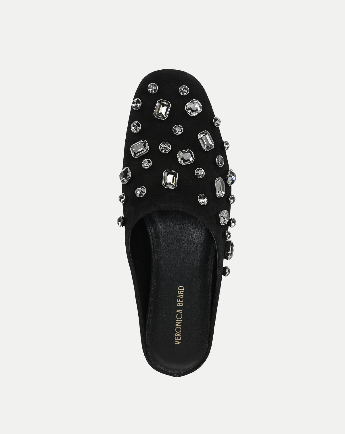 Veronica Beard | Narcisa Embellished Mule in Black Black