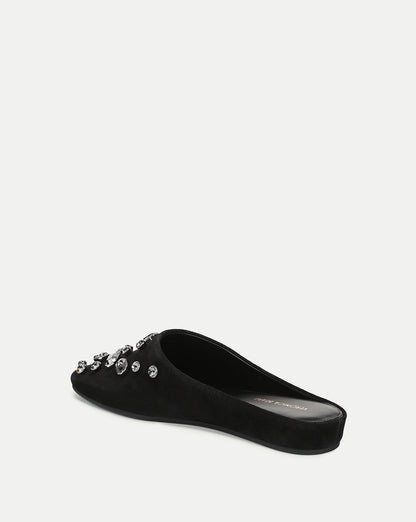 Veronica Beard | Narcisa Embellished Mule in Black Black