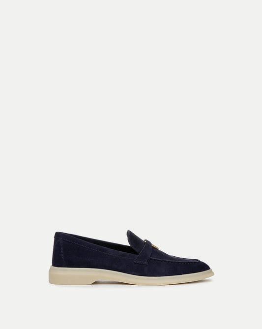Veronica Beard | Ailey Suede Loafer in Eclipse Eclipse