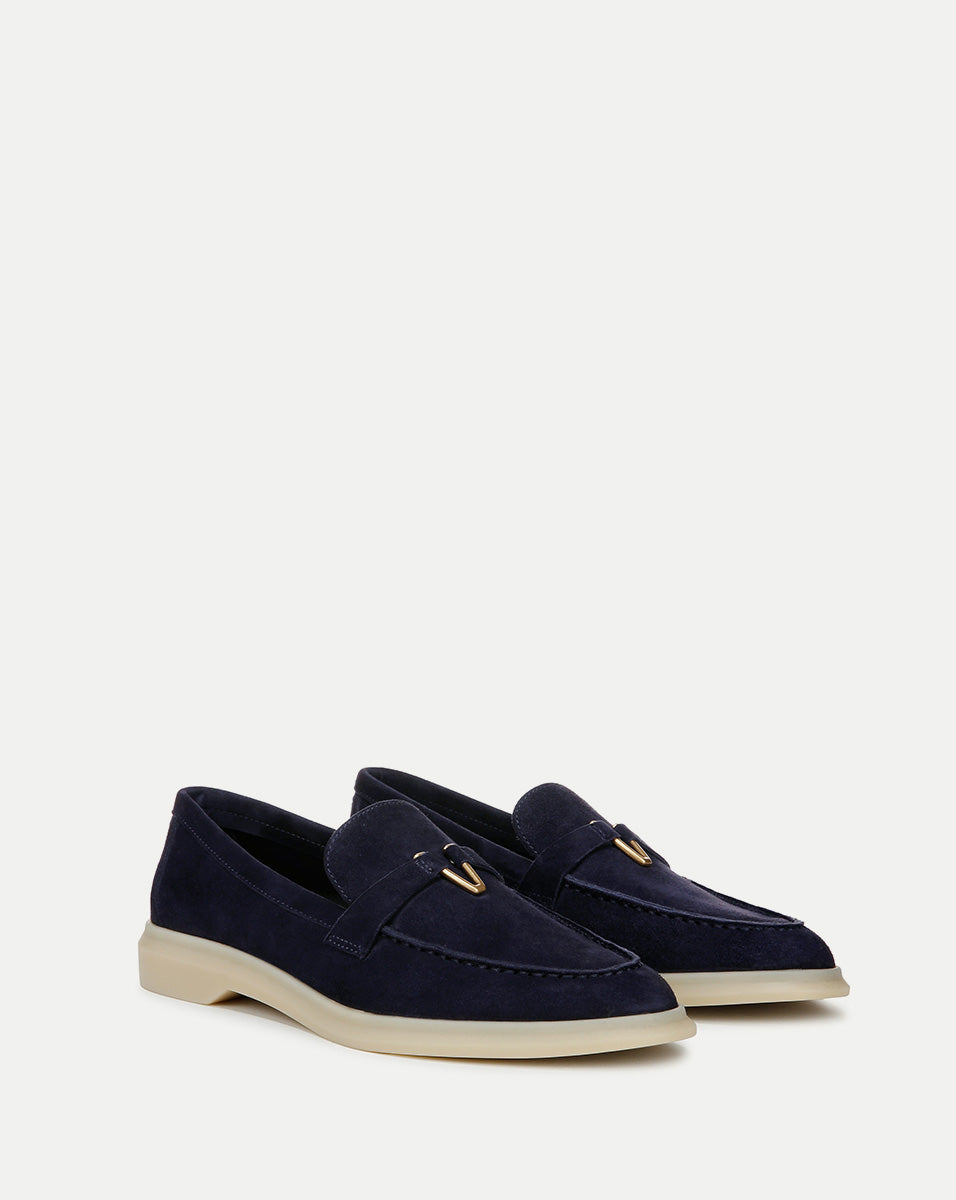 Veronica Beard | Ailey Suede Loafer in Eclipse Eclipse