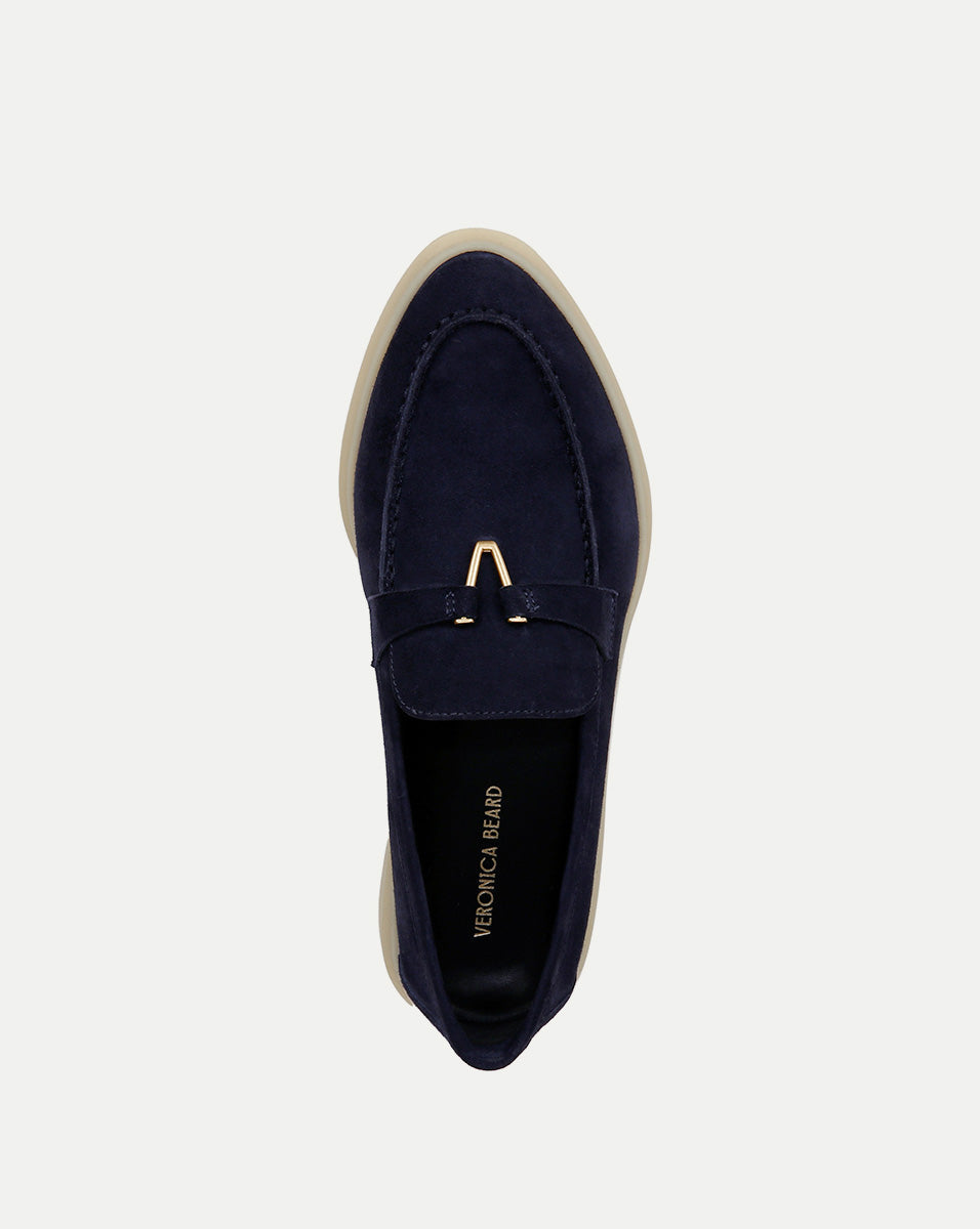 Veronica Beard | Ailey Suede Loafer in Eclipse Eclipse