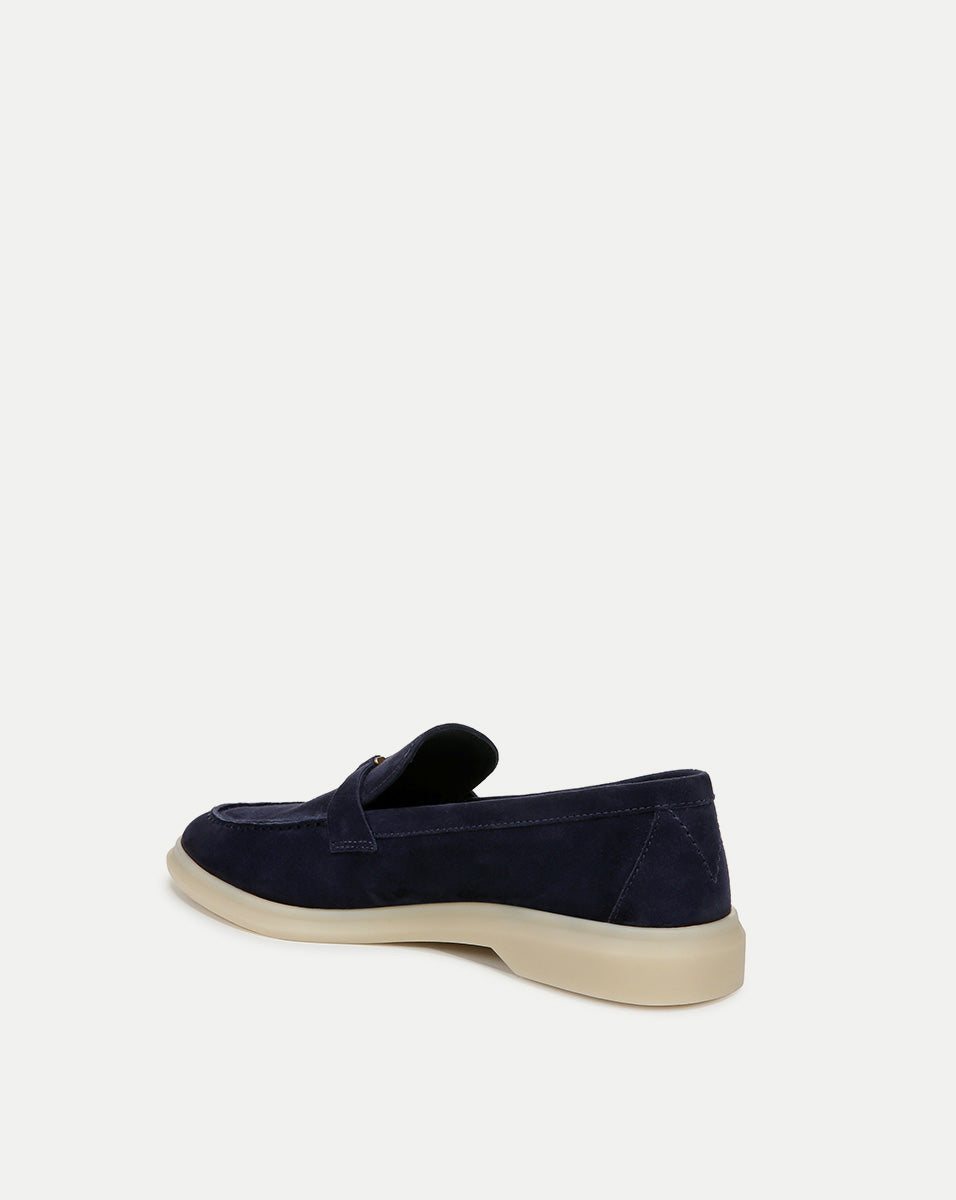Veronica Beard | Ailey Suede Loafer in Eclipse Eclipse