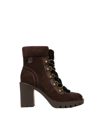 Veronica Beard | Reece Lug Bootie in Espresso Espresso