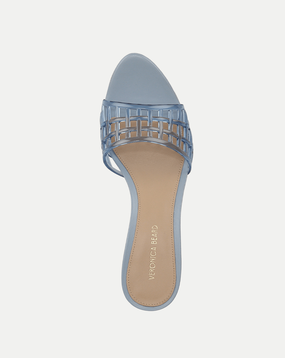 Veronica Beard | Tia Jelly Sandal in Sky Sky