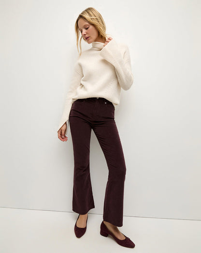 Veronica Beard | Cecile Suede Ballet Pump in Acai Acai