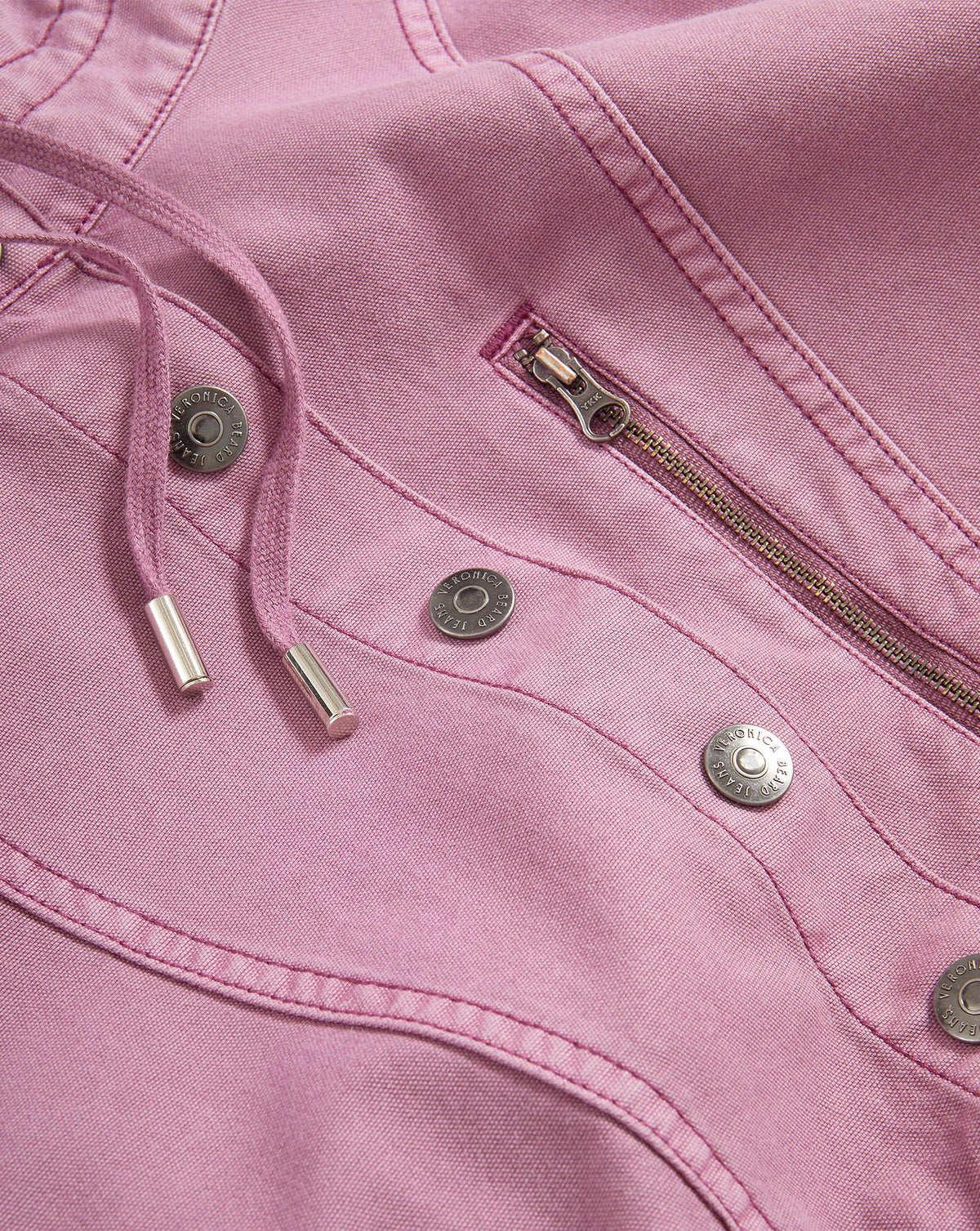Veronica Beard | Cunningham Anorak Jacket in Purple Orchid Haze Orchid Haze