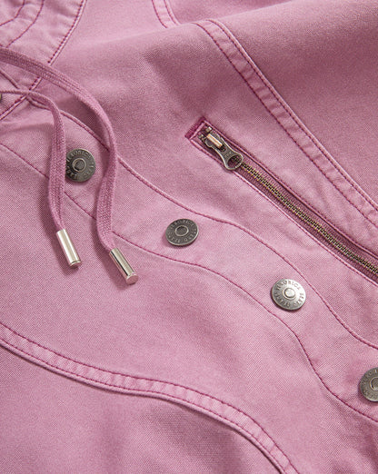 Veronica Beard | Cunningham Anorak Jacket in Purple Orchid Haze Orchid Haze