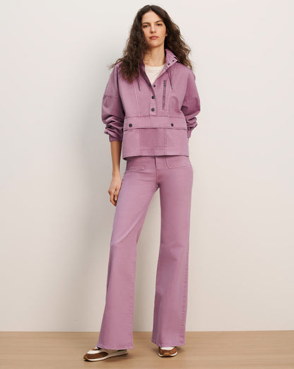 Veronica Beard | Cunningham Anorak Jacket in Purple Orchid Haze Orchid Haze