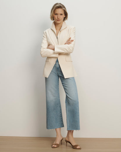 Veronica Beard | Chandler Dickey Jacket in Ecru Ecru