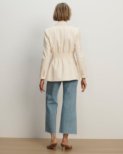 Veronica Beard | Chandler Dickey Jacket in Ecru Ecru