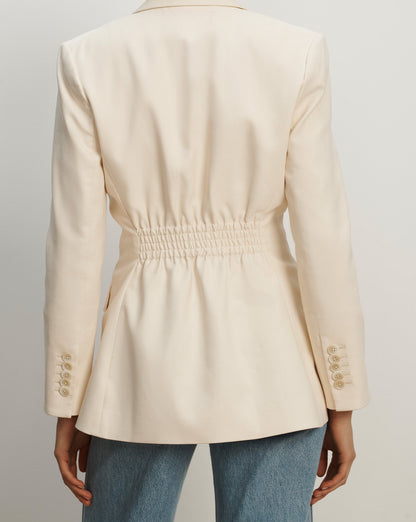 Veronica Beard | Chandler Dickey Jacket in Ecru Ecru