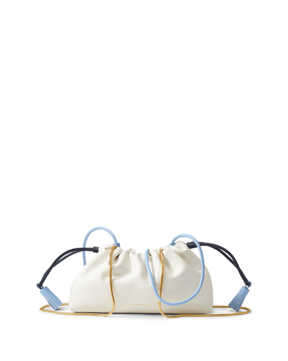 Veronica Beard | Small Veronica Beard Stash Bag in Off White & Blue Off-White Multi