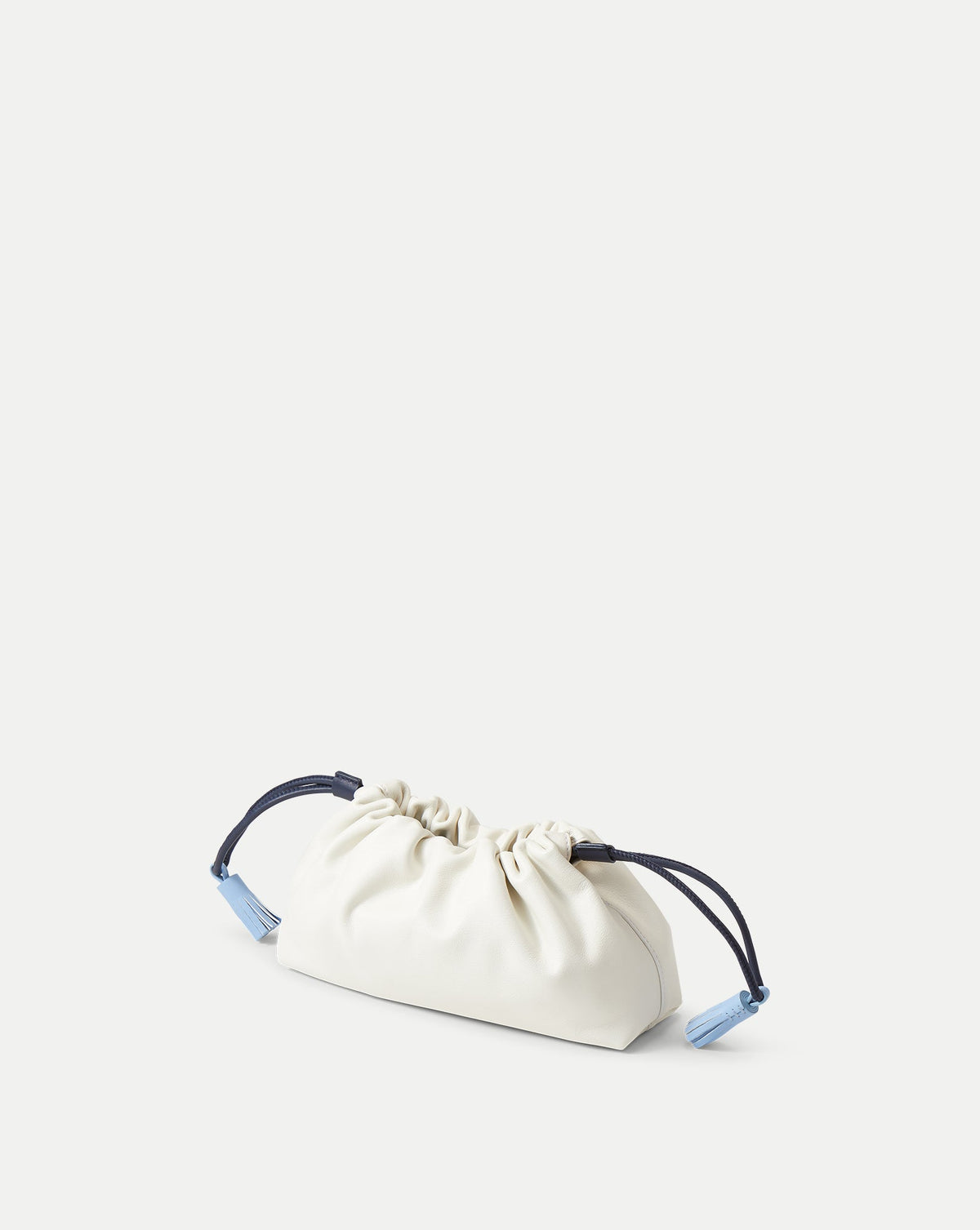 Veronica Beard | Small Veronica Beard Stash Bag in Off White & Blue Off-White Multi