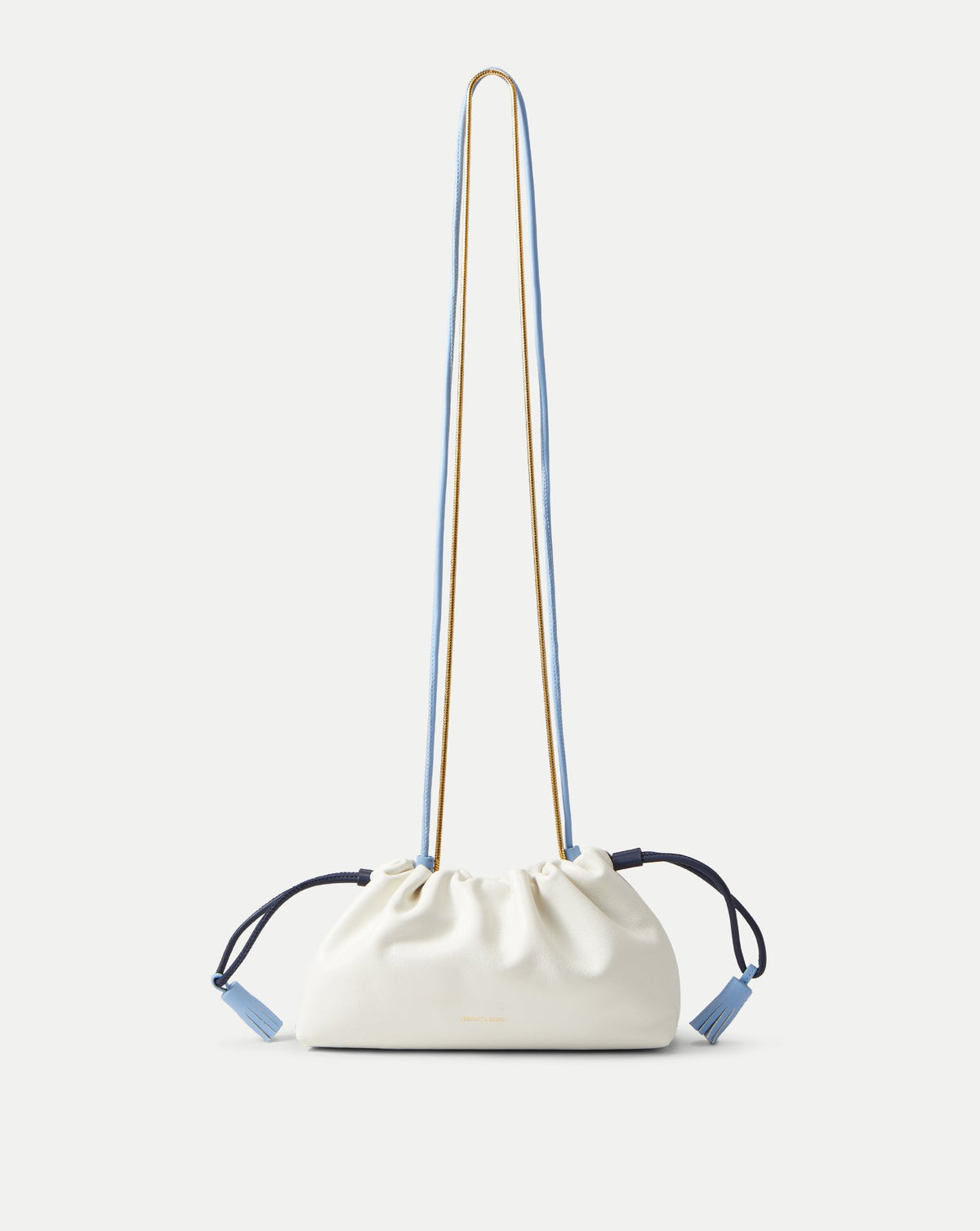 Veronica Beard | Small Veronica Beard Stash Bag in Off White & Blue Off-White Multi