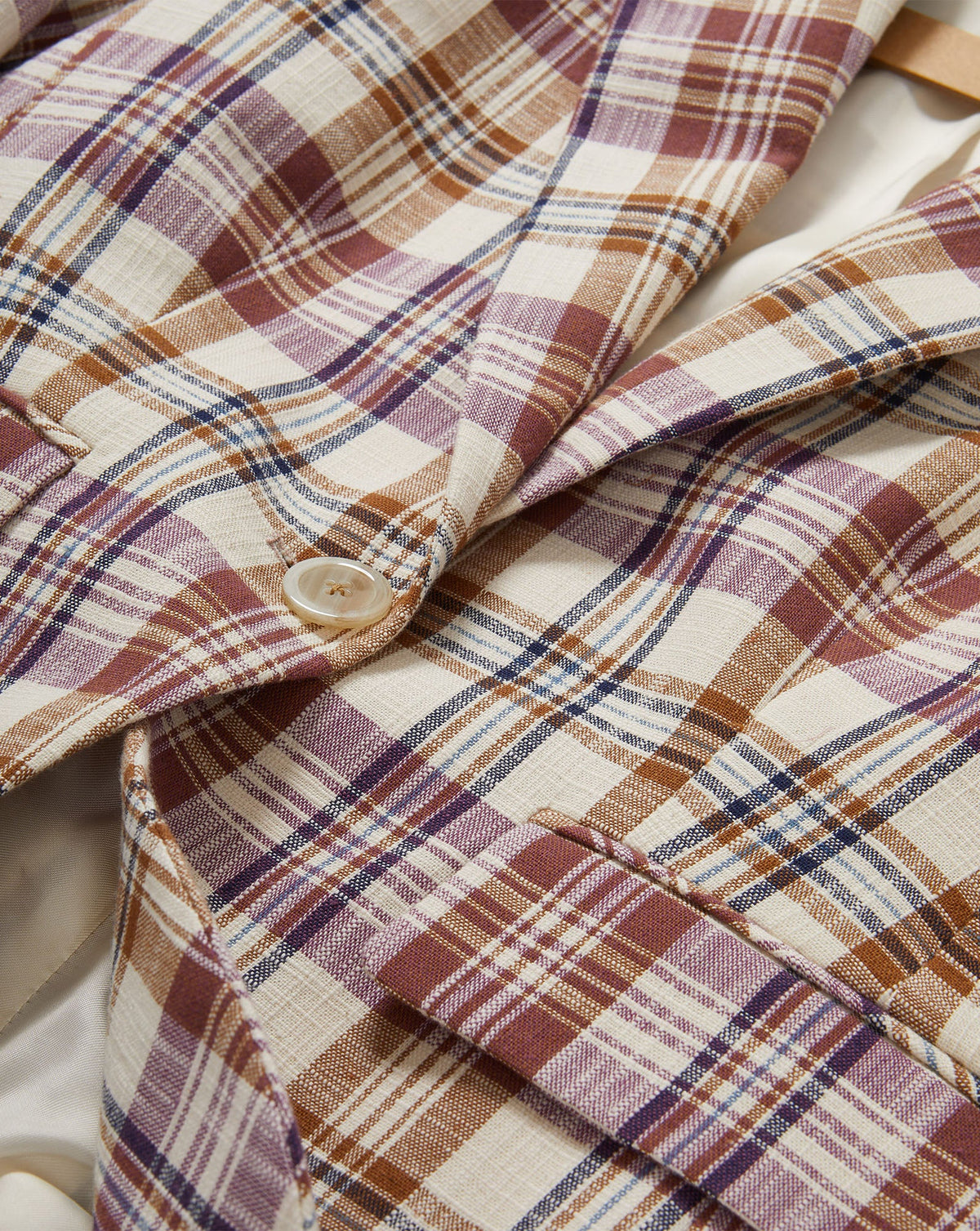 Veronica Beard | Tyra Plaid Dickey Jacket in Orchid Haze Multi Orchid Haze Multi