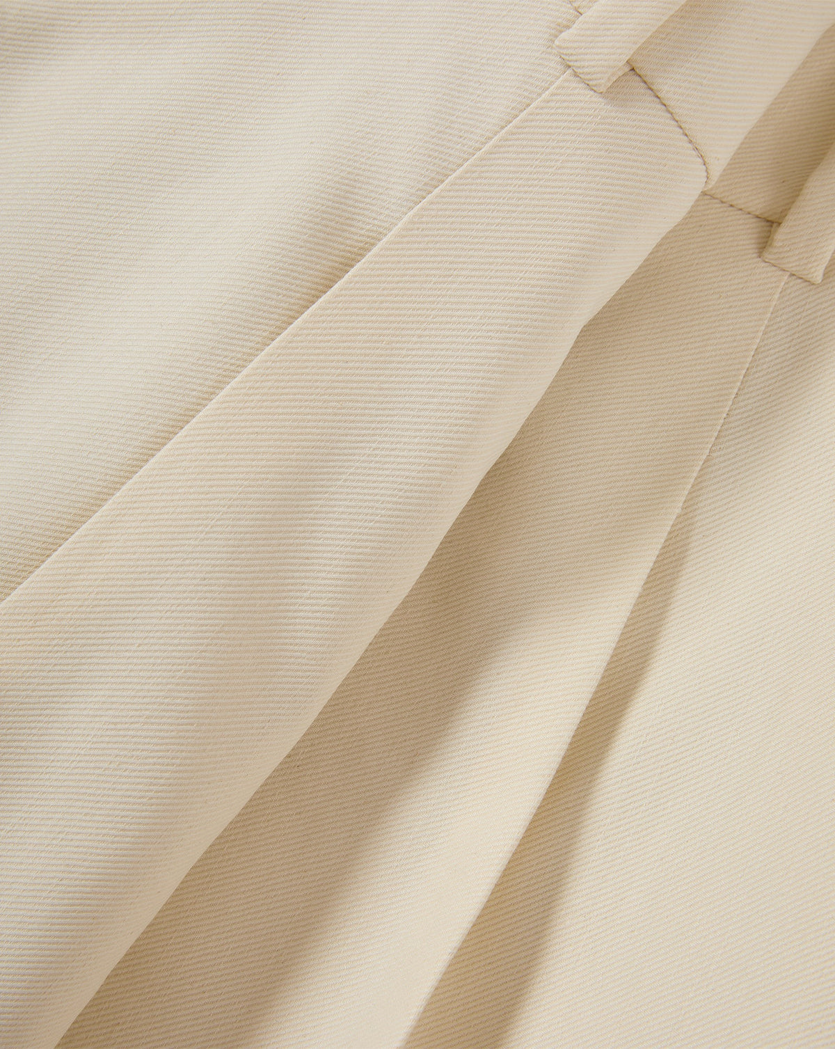 Veronica Beard | Craig Pleated Short in Ecru Ecru